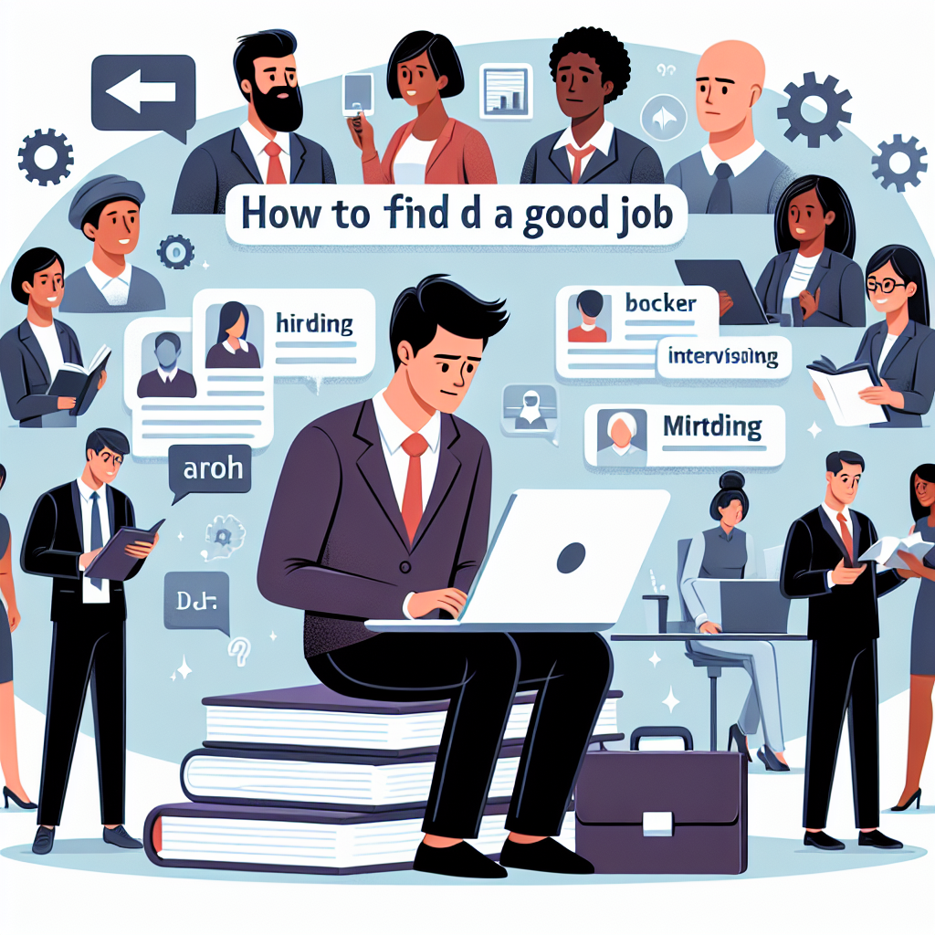 Recommendations on how to find a good job